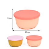 Silicone Divided Suction Bowl (120mL)