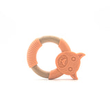 Tiger Silicone Wood Teether