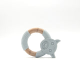 Tiger Silicone Wood Teether