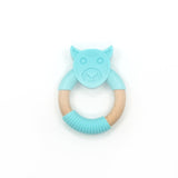 Tiger Silicone Wood Teether