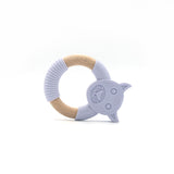 Tiger Silicone Wood Teether