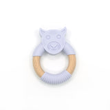 Tiger Silicone Wood Teether