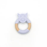 Tiger Silicone Wood Teether