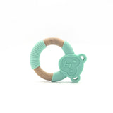Monkey Silicone Wood Teether