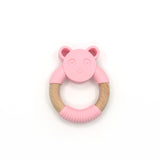 Panda Silicone Wood Teether