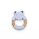 Panda Silicone Wood Teether