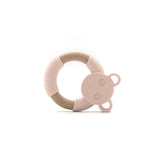 Panda Silicone Wood Teether