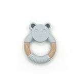 Panda Silicone Wood Teether