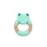 Panda Silicone Wood Teether