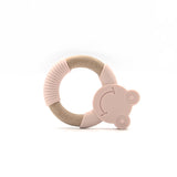 Frog Silicone Wood Teether
