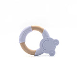 Frog Silicone Wood Teether