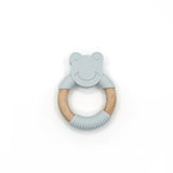 Frog Silicone Wood Teether