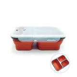 Folding Lunchbox with Fork